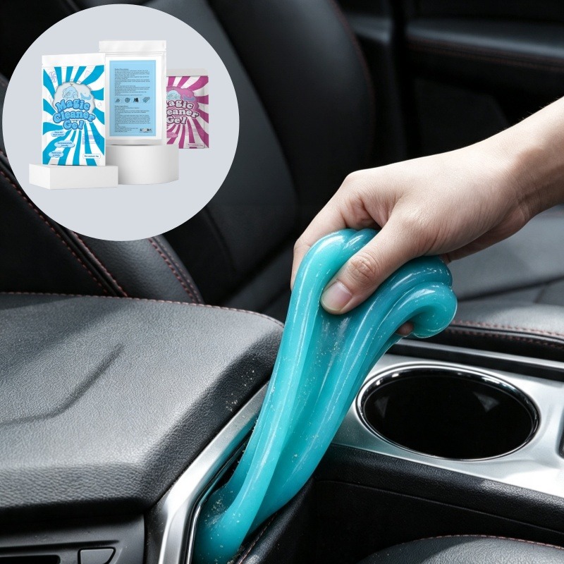 Seat Cleaner Fabric - Magic Car Cleaning Gel Auto Interior