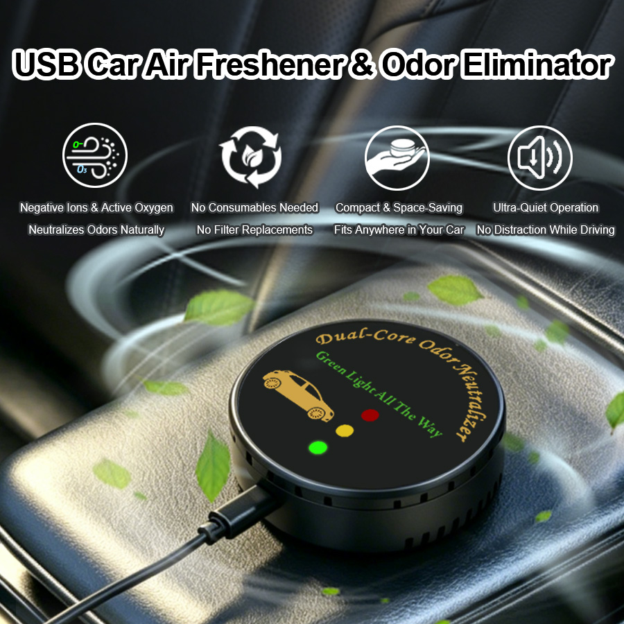 Car Air Purifier, Filter-Free  - Odor Eliminator Car review and price