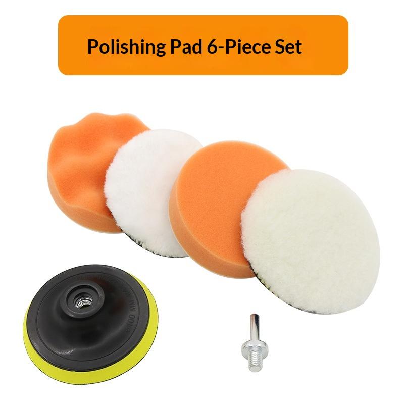 6Pcs Foam Pad Buffer Kit Polis - Polish Pad Set Buffer review and price