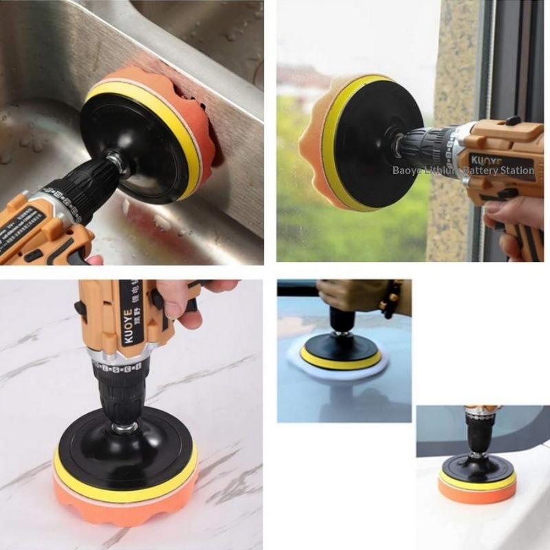 6Pcs Foam Pad Buffer Kit Polis - Polish Pad Set Buffer review and price
